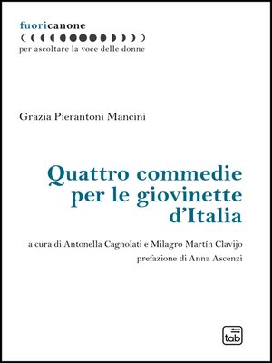 cover image of Quattro commedie per le giovinette d'Italia